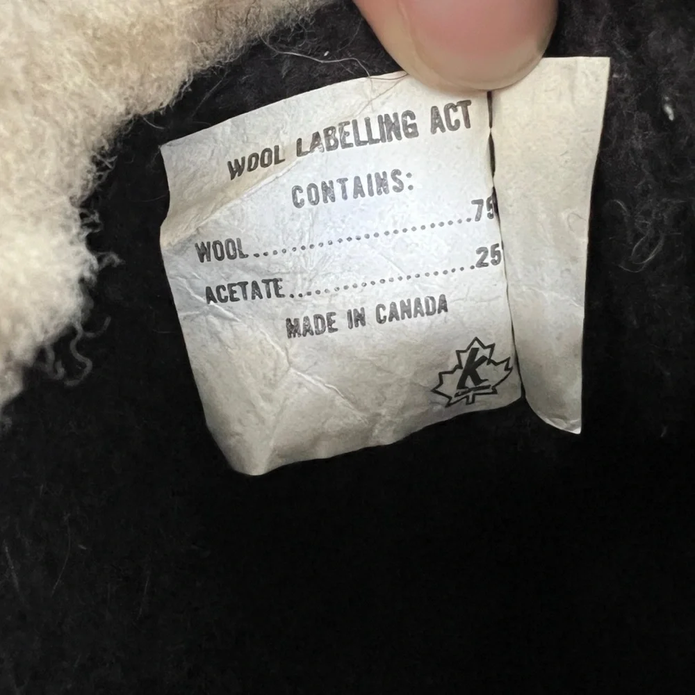 Sorel Caribu Boot Grey Leather Black Rubber Removable Wool 
Lining Canada 8 - Picture 10 of 11